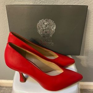 Vince Camuto Glamour Red Alicante heels Size 9M.